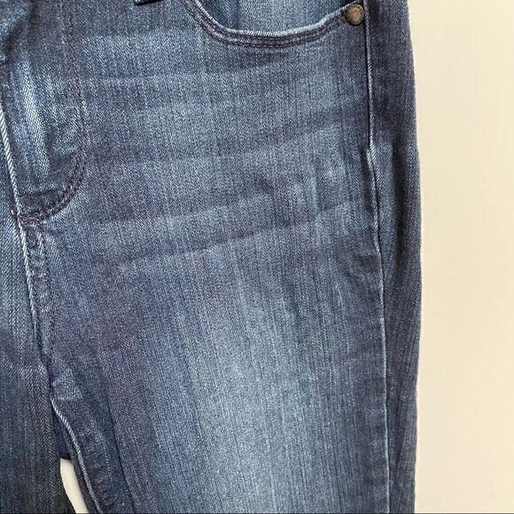 PAIGE Skyline Skinny Jeans Dark Blue Denim Designer 28 - Picture 10 of 16